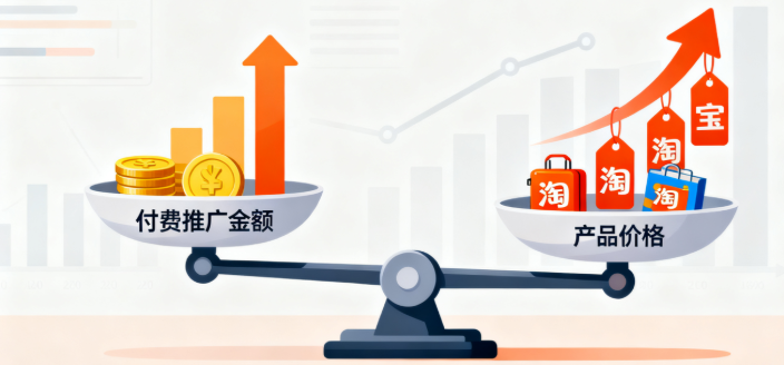 客单价越高,付费推广也就越高 客单价越高,付费推广也就越高