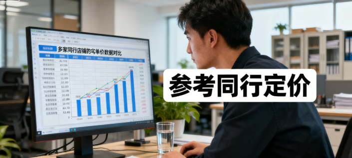 参考同行定价