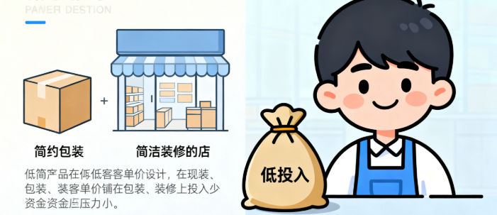 客单价低前期运营没压力