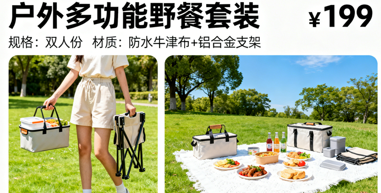 详情页要清楚地标注上商品的名称、价格、规格、材质等信息