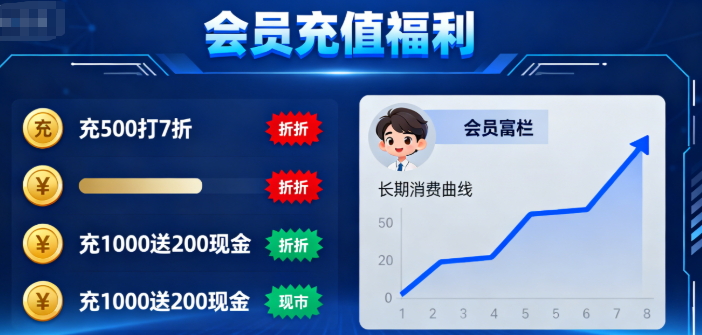 会员和充值策略