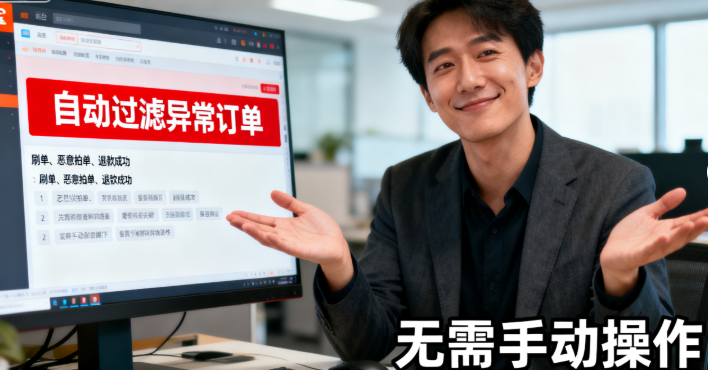 扣除异常订单 扣除异常订单