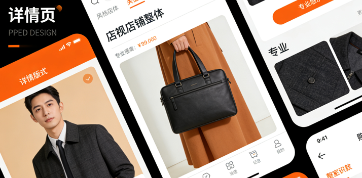 详情页的设计风格必须和店铺整体风格保持一致 详情页的设计风格必须和店铺整体风格保持一致
