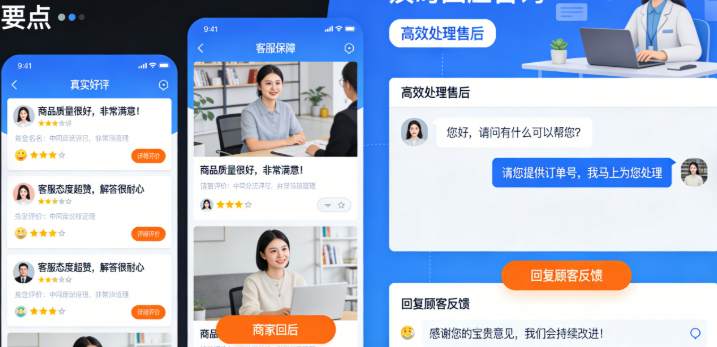 评价和口碑可是店铺的金字招牌,能让新买家一眼就放心 评价和口碑可是店铺的金字招牌,能让新买家一眼就放心