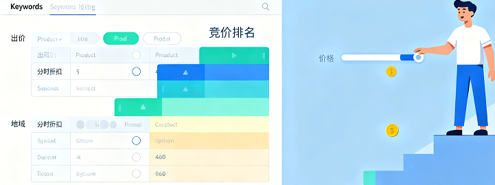 这个推广它的主要核心逻辑就是关键词