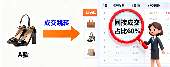 全站推广呢，它的投产率比较高，花费占比呢也比较高。