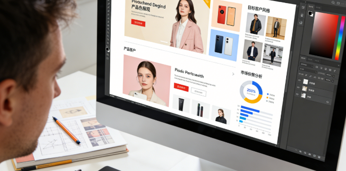 咱们得用设计工具和对应的技术方法，把之前分好的每个区块都做精细，不能随便糊弄