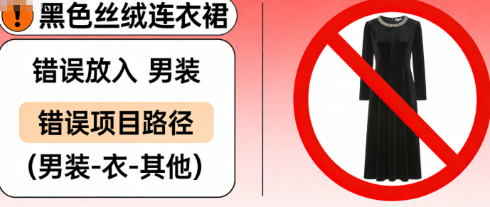 类目匹配要准确