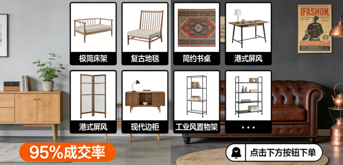 店铺风格和标签需一致