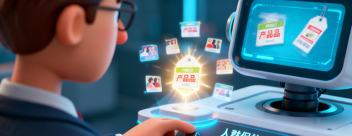 平台能快速的，知道你的产品是什么样的标签