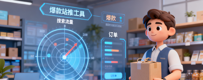 你店铺做的不错的产品，可以通过全站推广这个工具