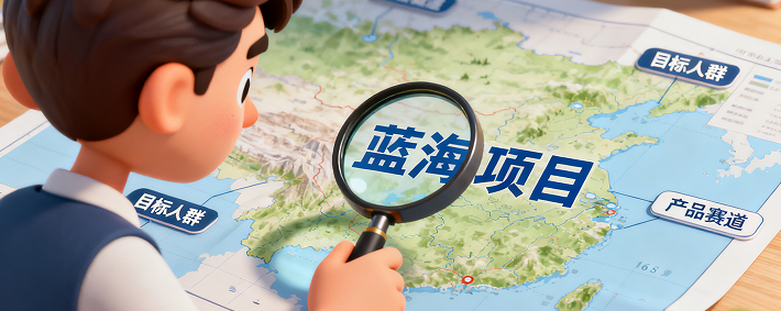 要进行我们的市场调研，找到你的产品赛道