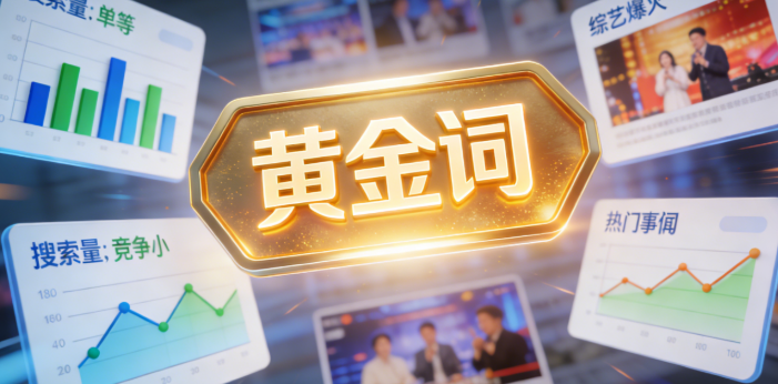 黄金词说其实就是性价比最高的关键词 ，搜索量不算低，竞争还小