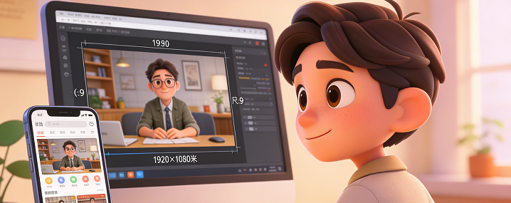 1920×1080像素（16:9横屏比例）