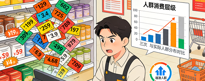 人群消费层级就不匹配了,严重的影响到了你的转化率 人群消费层级就不匹配了,严重的影响到了你的转化率