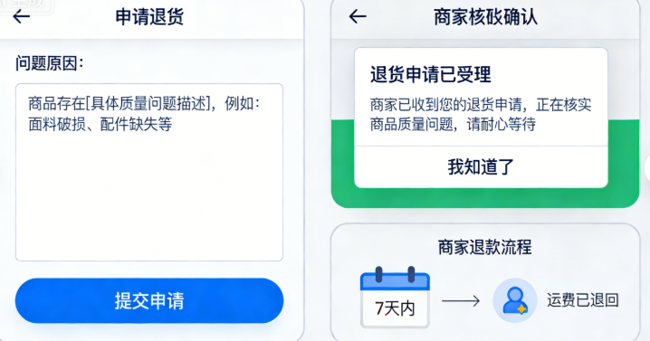 退货申请里写清原因 退货申请里写清原因