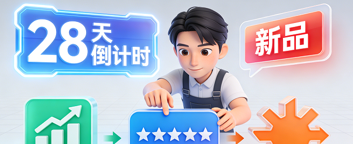 我们新品标签一般维持28天，结束之后就会自动消失