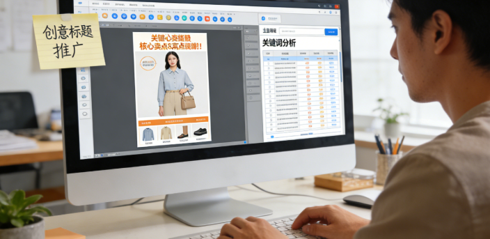 优化推广关键词和主图