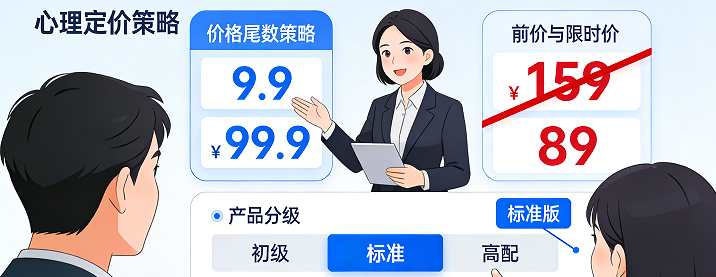 我们产品要利用顾客心理来定价格 我们产品要利用顾客心理来定价格