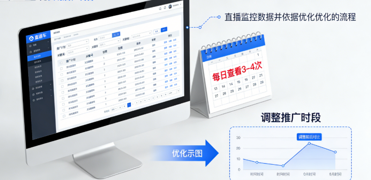 我们开直通车的同时，每天都得盯着数据变化