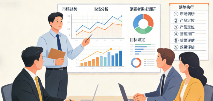 有了市场洞察力，企业能顺着市场趋势和消费者需求，制定出真正能用、落地性强的商业战略