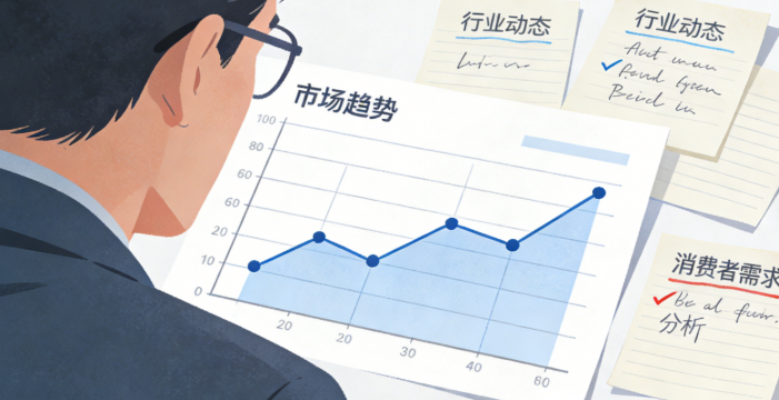 想让自己的市场洞察力提升的更高，第一步我们要学会盯着市场趋势走