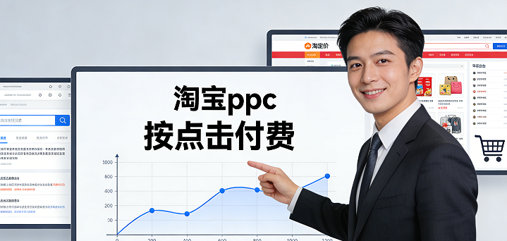 淘宝ppc就是根据顾客的点击数量，来付费的广告定价模式