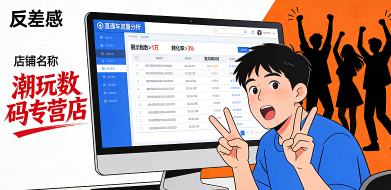 反差感 + 趣味，这种的店铺名称，特别招年轻人喜欢