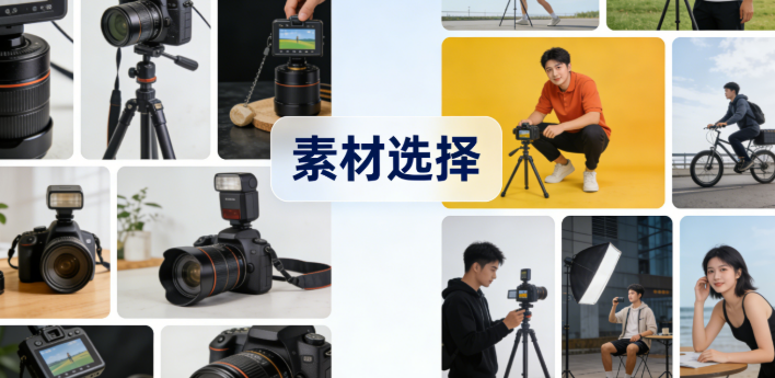 我们在设计店招的时候，得选对图片的素材，自己拍的实拍图也可以的