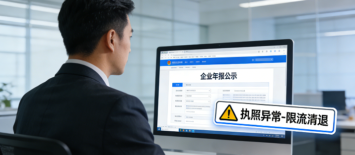 你的企业店铺每年都需要提交年报并公示