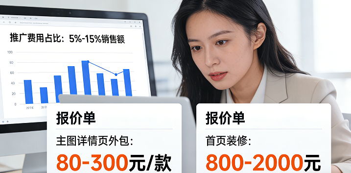 我们产品的主图和详情页