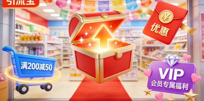 店铺搞的各类优惠活动