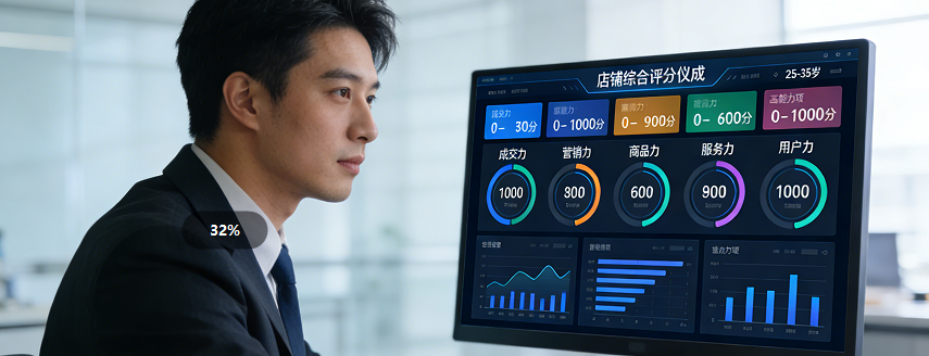 是基于户的成交力、营销力、商品力、服务力、用户力